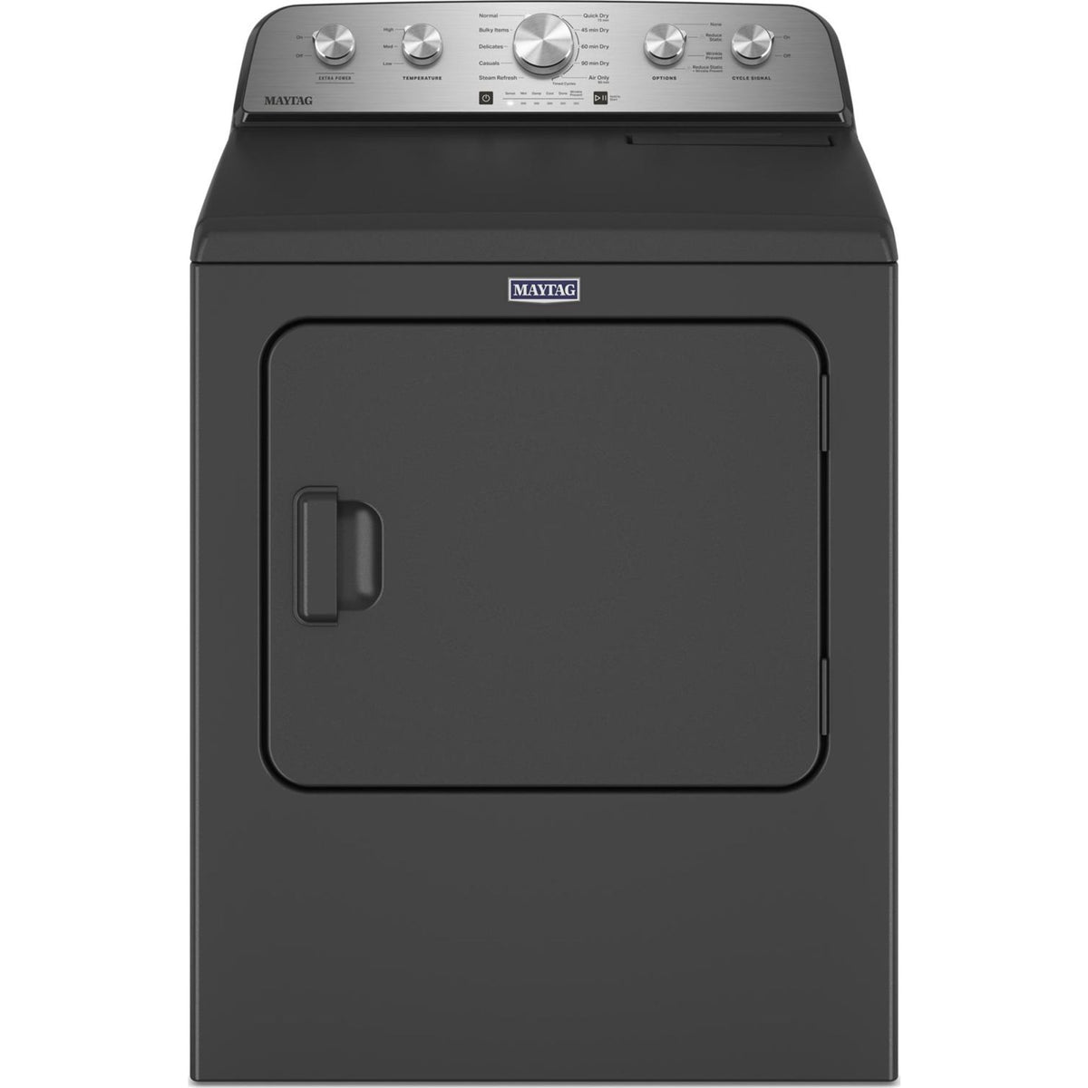 Maytag Natural Gas Dryer (MGD5430PBK) Volcano Black Furniture Villa