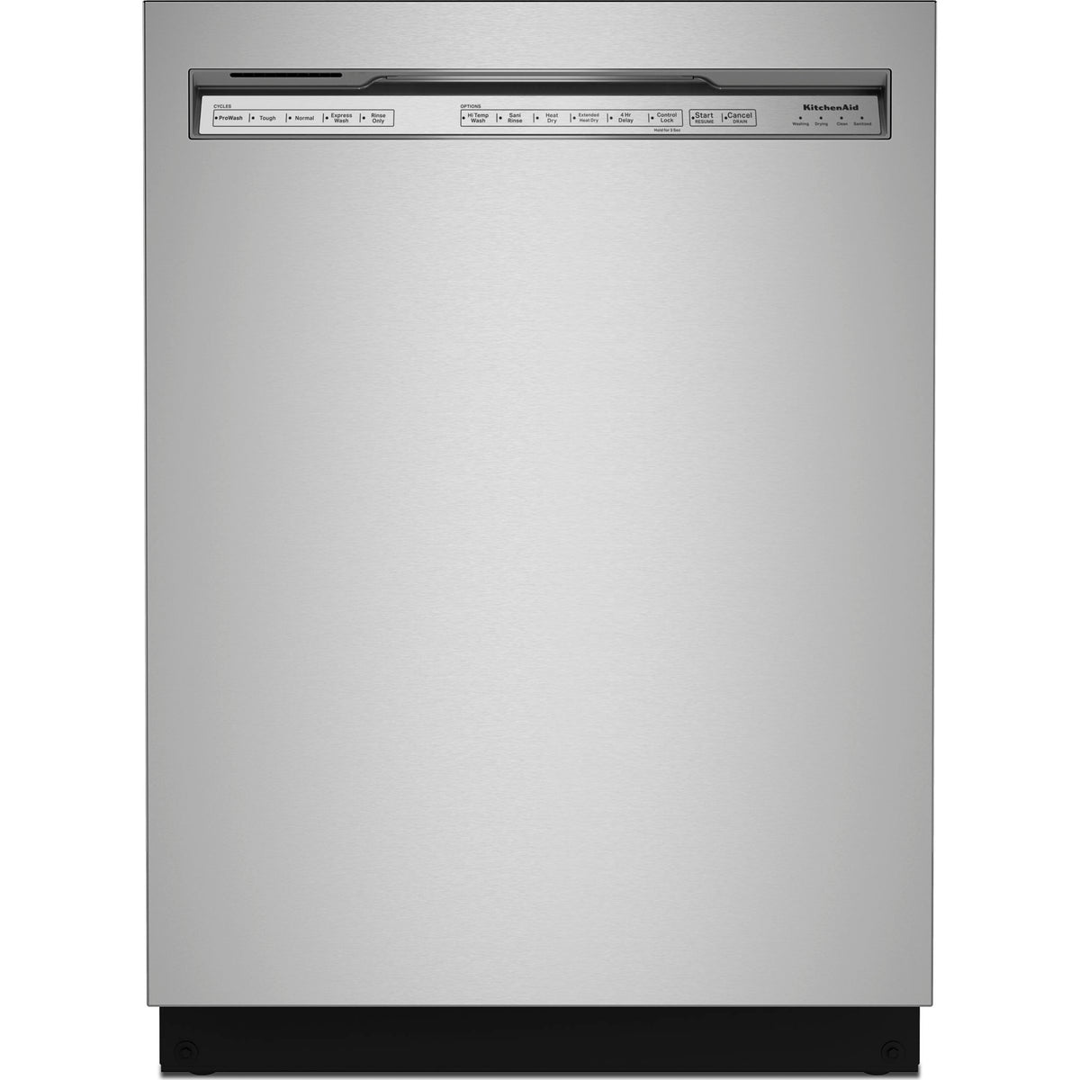 KitchenAid Dishwasher Stainless Steel Tub (KDFM404KPS) - Stainless Ste ...