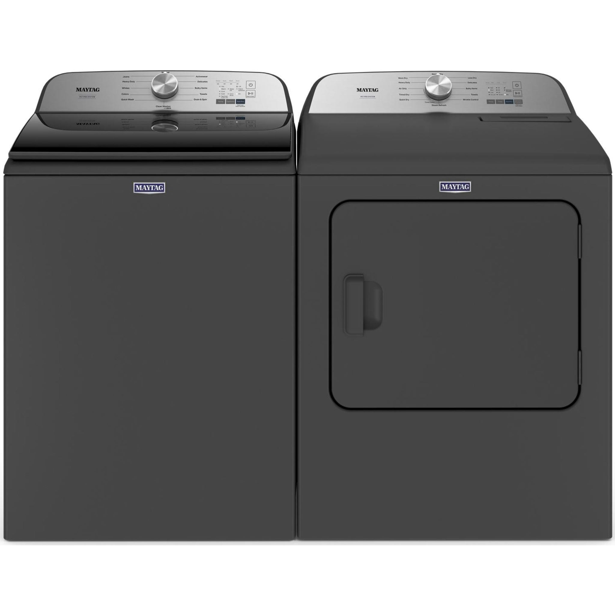 Maytag Top Load Pair (Pet Pro) (1562853K) - Volcano Black